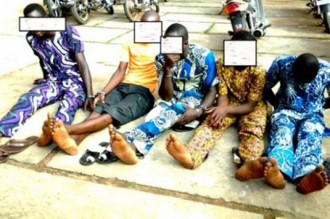 Bénin : Arrestation de mineurs braqueurs